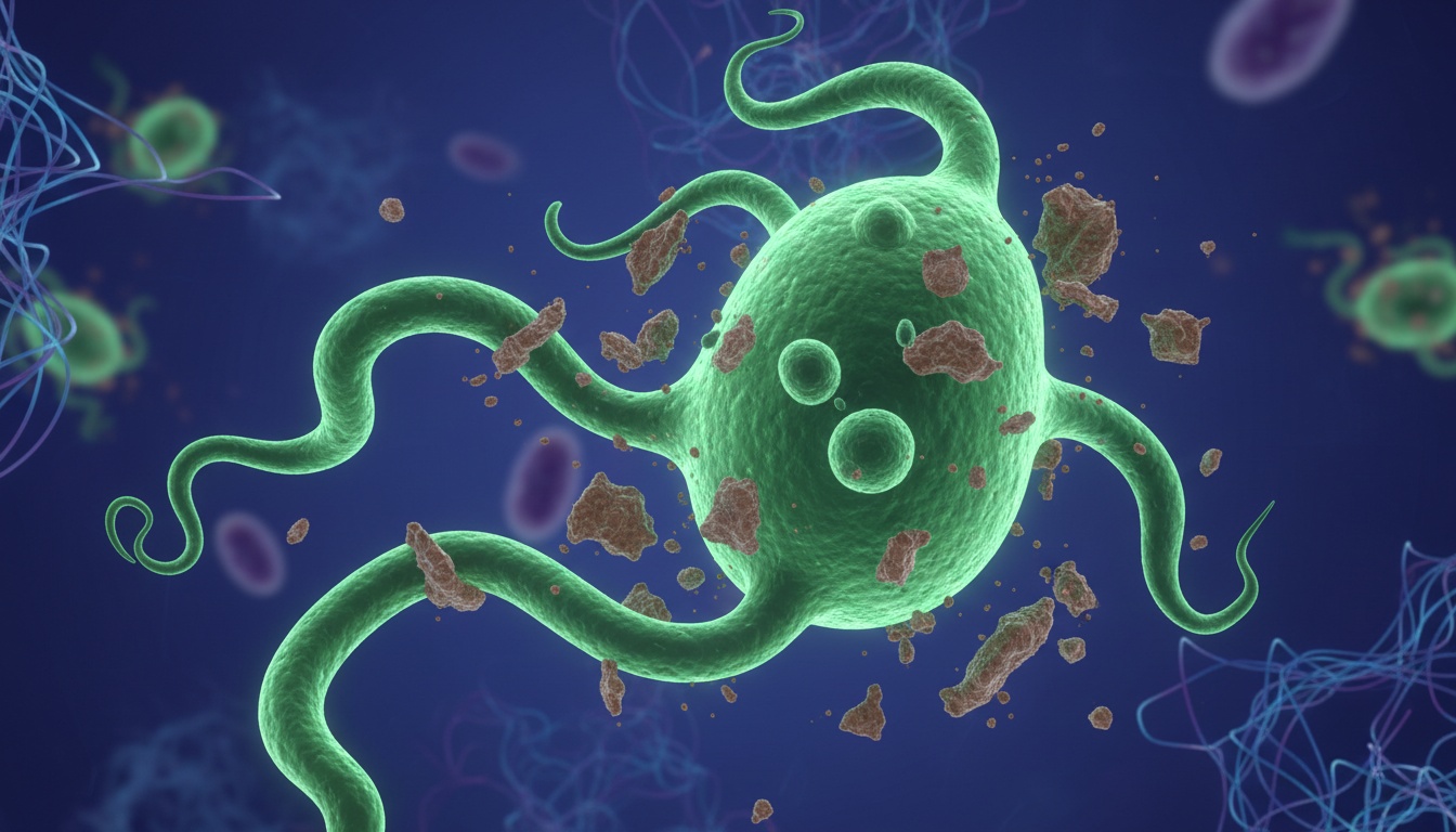 Macrophage engulfing